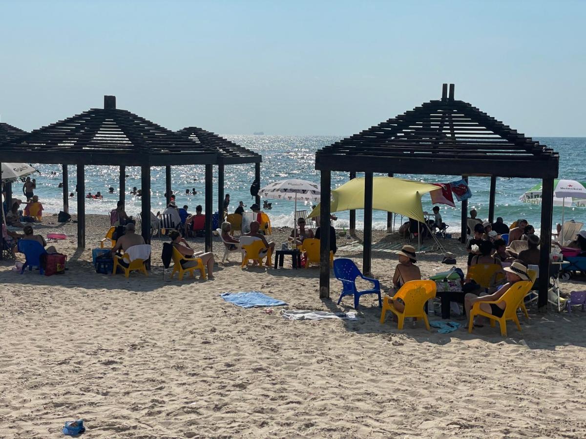 #דירת יוקרה על הים Sunset Beach Apartment# Givat Olga Eksteriør bilde